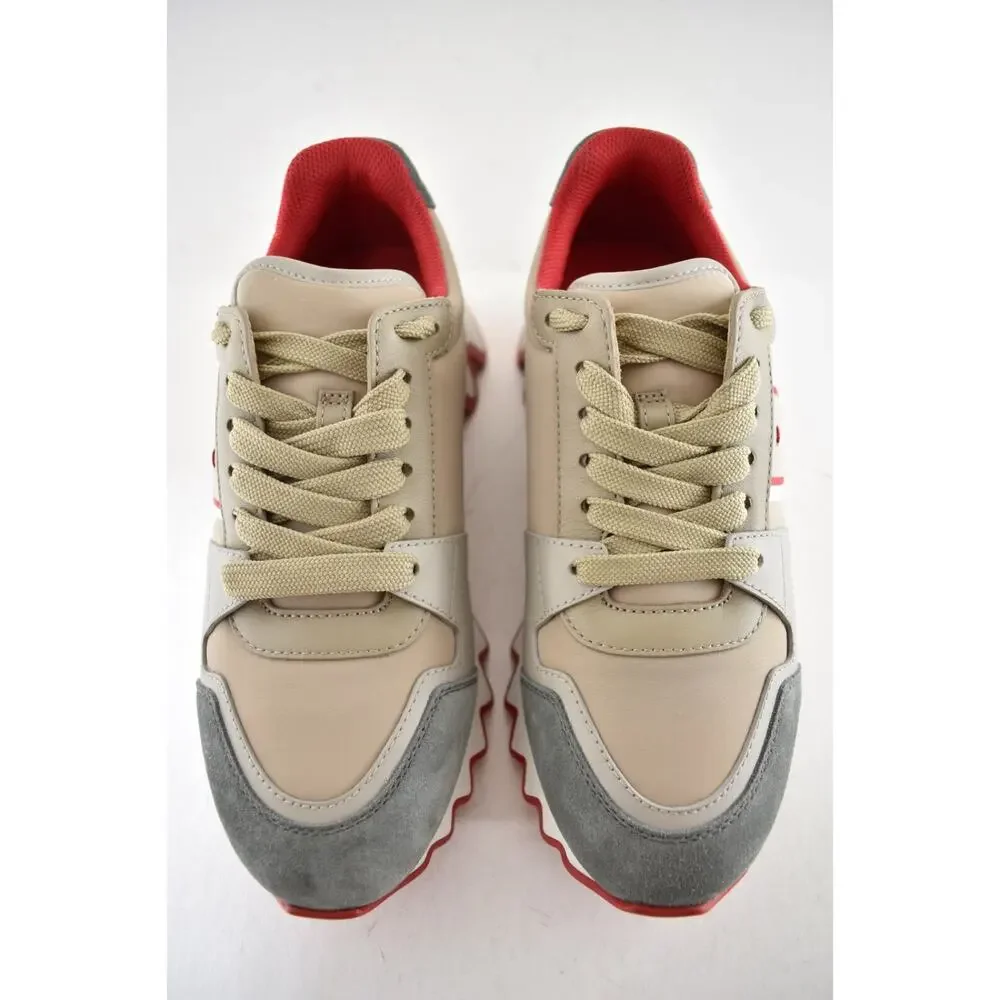 Christian Louboutin Nastroshark Donna Flat Saharienne Platform Lowtop Sneaker 38 - Picture 6 of 14